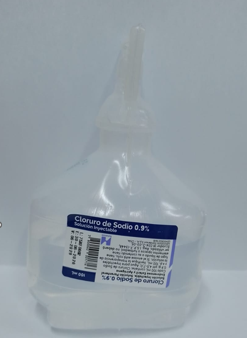SUERO FISIOLOGICO 0,9% 100 ML
