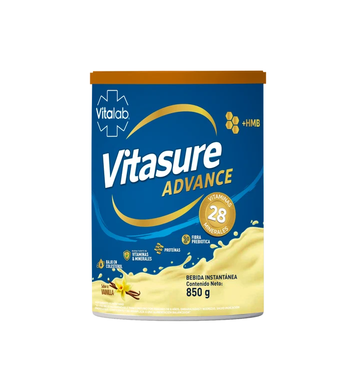 VITASURE ADVANCE VANILLA 850 GR.