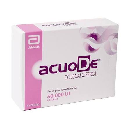 ACUODE 50.000UI PVO. SOL. ORAL SACHET X4