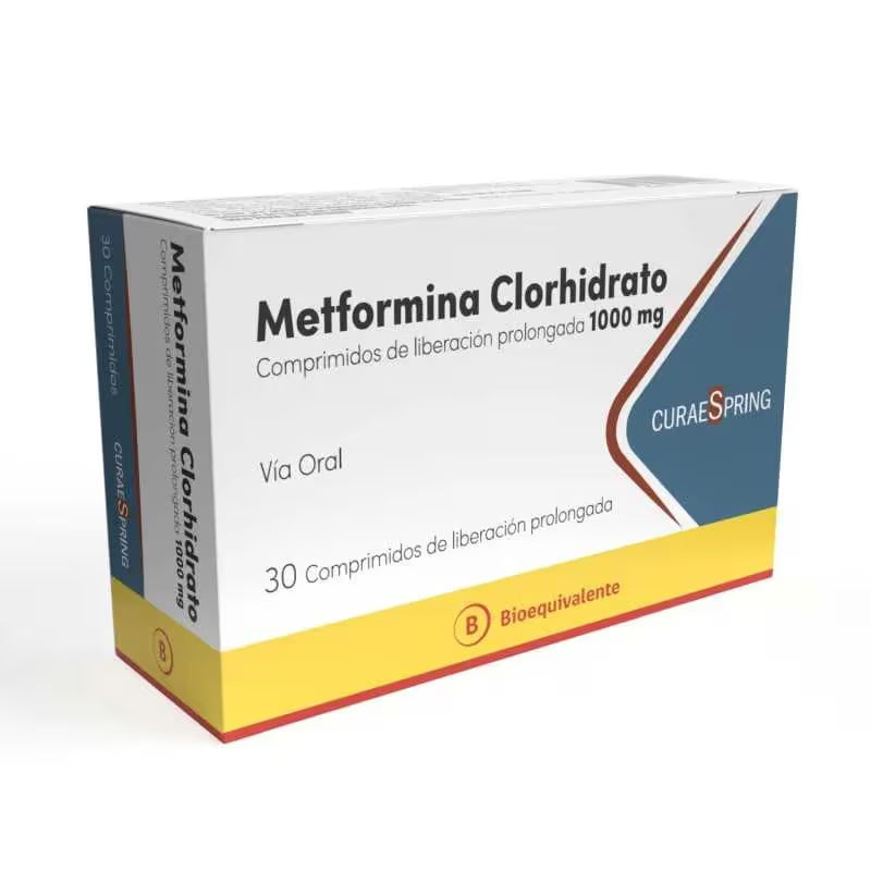 METFORMINA LP 1000mg Comp. Rec. x 30