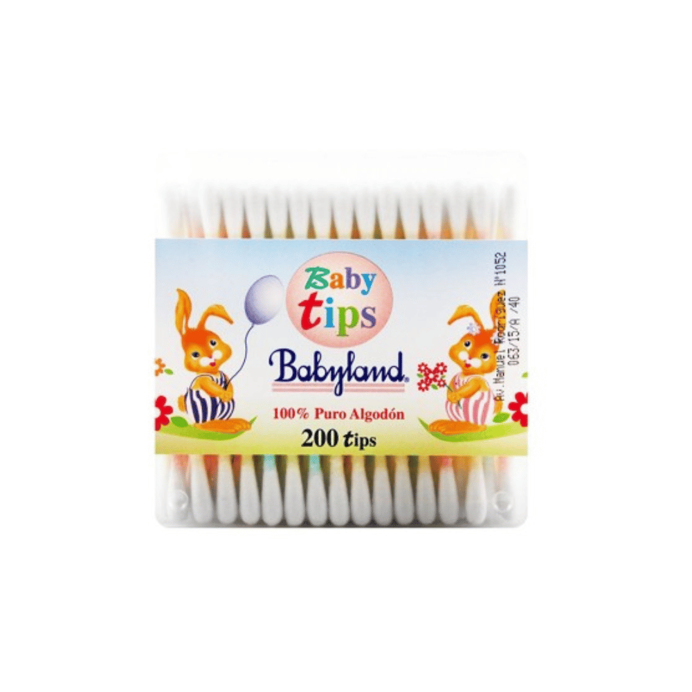 BABYLAND TIPS COTONITOS 200 UNID