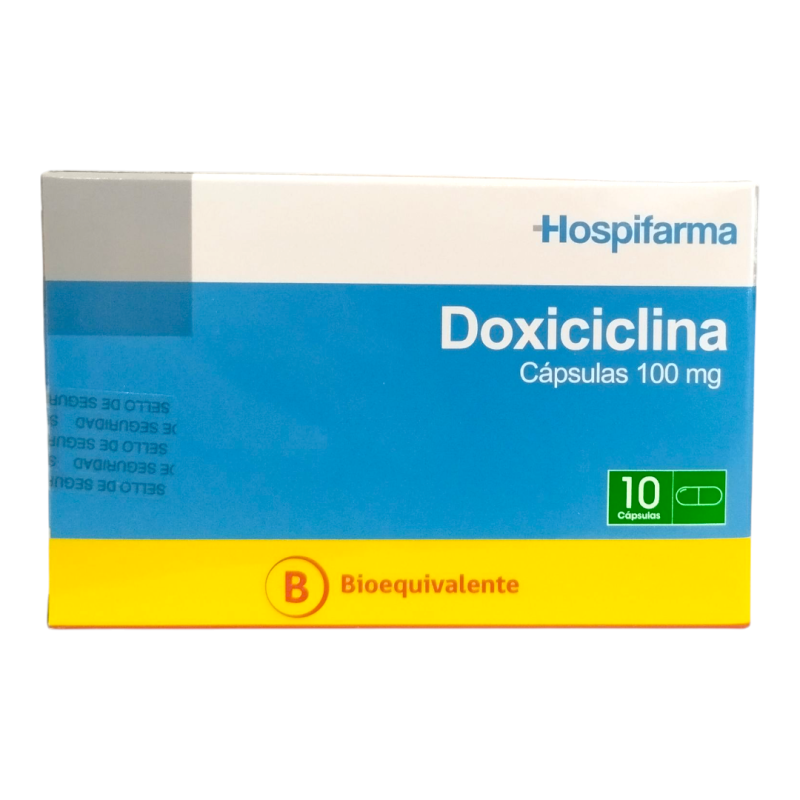 DOXICICLINA 100mg Caps. x 10