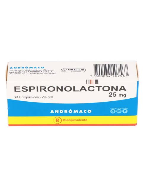 ESPIRONOLACTONA ANDROMACO 25mg Comp. x 20
