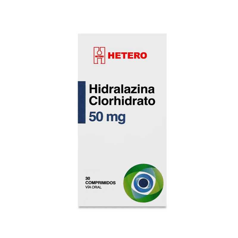 HIDRALAZINA 50mg Comp. Rec. x 30