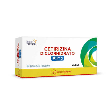 CETIRIZINA 10 mg x 30 Comp