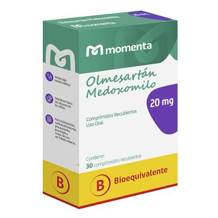 OLMESARTAN MEDOXOMILO (B) 20mg Comp. Rec.x30