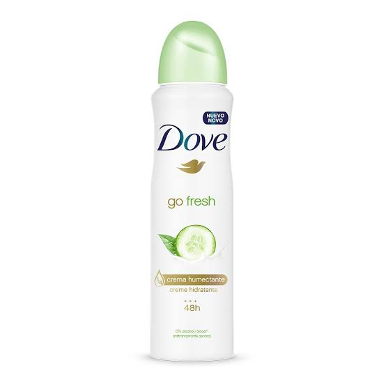 DOVE DEO SPRAY GO FRESH PEPINO TE VERDE x150m