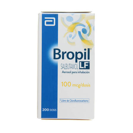 Bropil LF 100 mcg Inhalador Bucal x 200