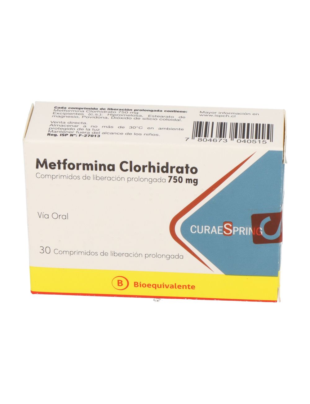 METFORMINA LP 750mg Comp. Rec. x 30