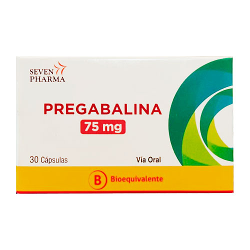 PREGABALINA 75 mg Caps. x 30