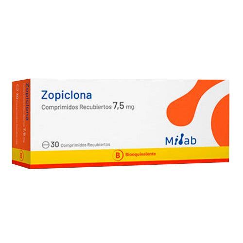 ZOPICLONA 7.5mg Comp. Rec. x 30