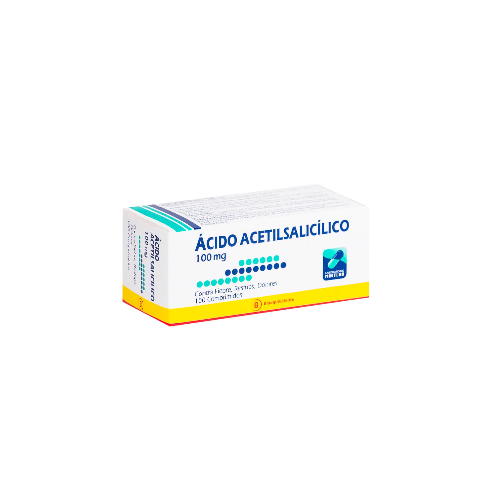 ÁCIDO ACETILSALICILICO 100mg Comp. x 10