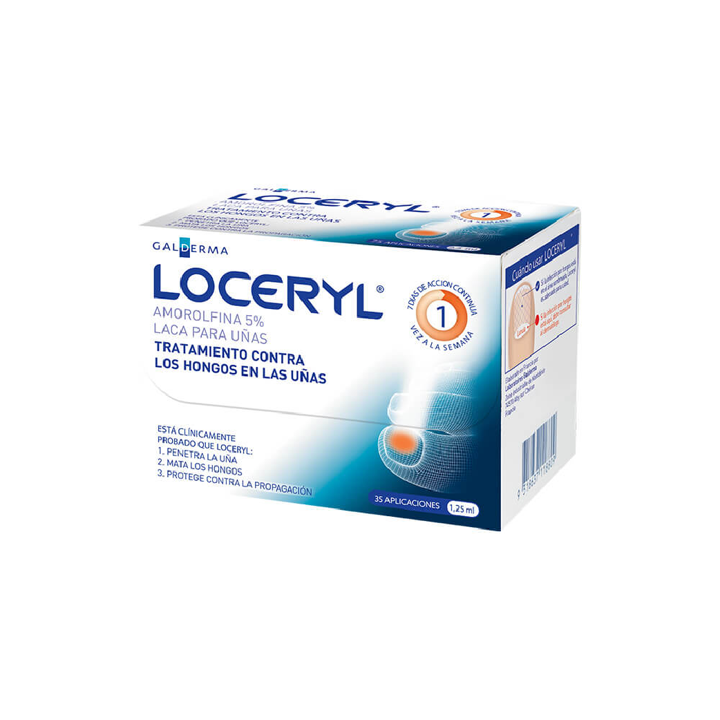LOCERYL 5% Laca x 1.25 ml