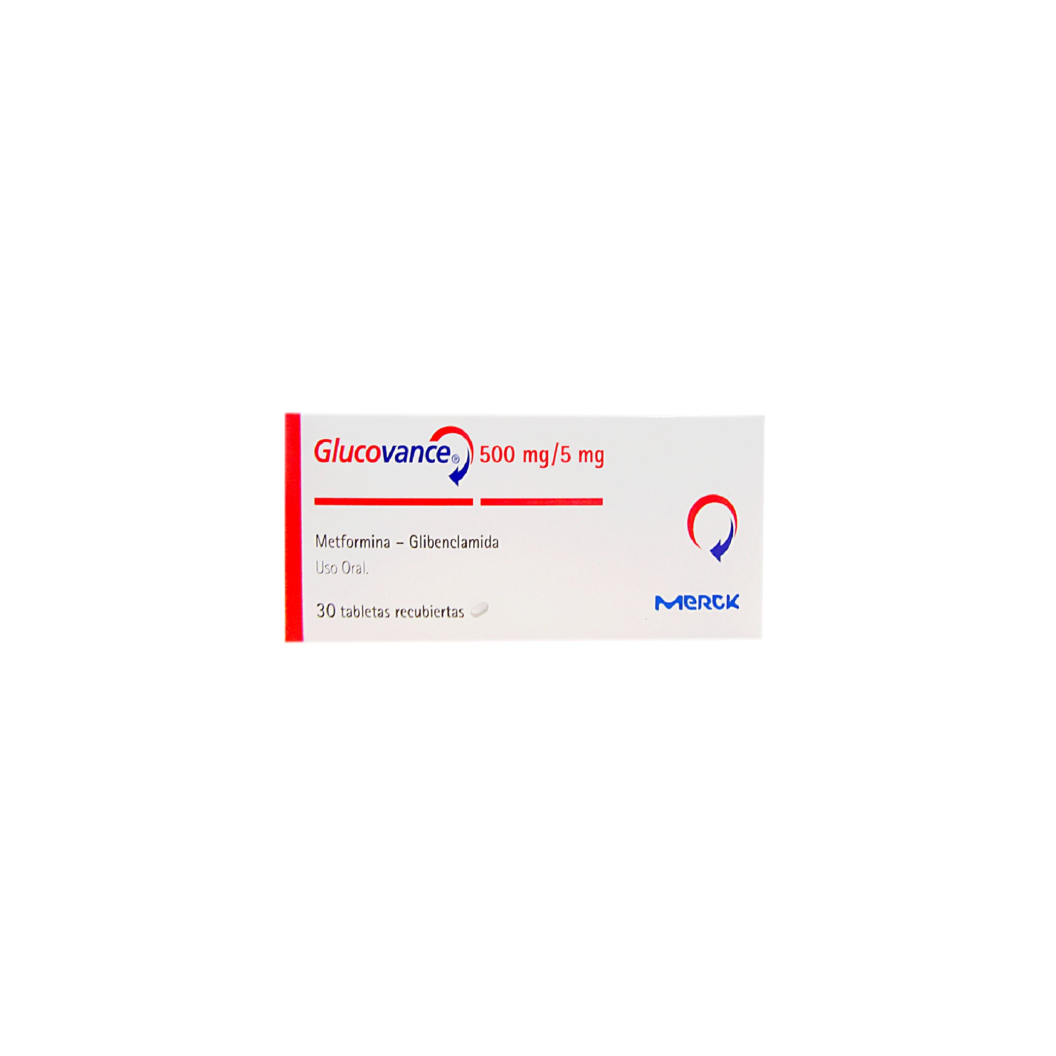 GLUCOVANCE 5mg /500mg Comp. Rec. x 30