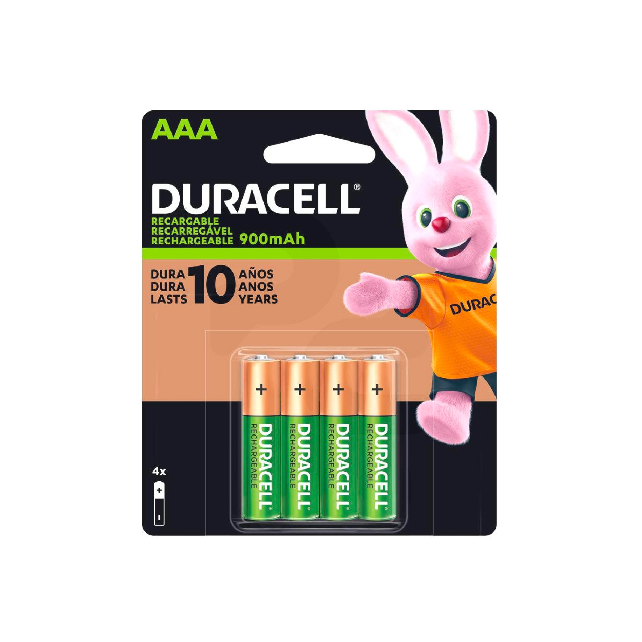DURACELL PILA RECARGABLE AAA X4