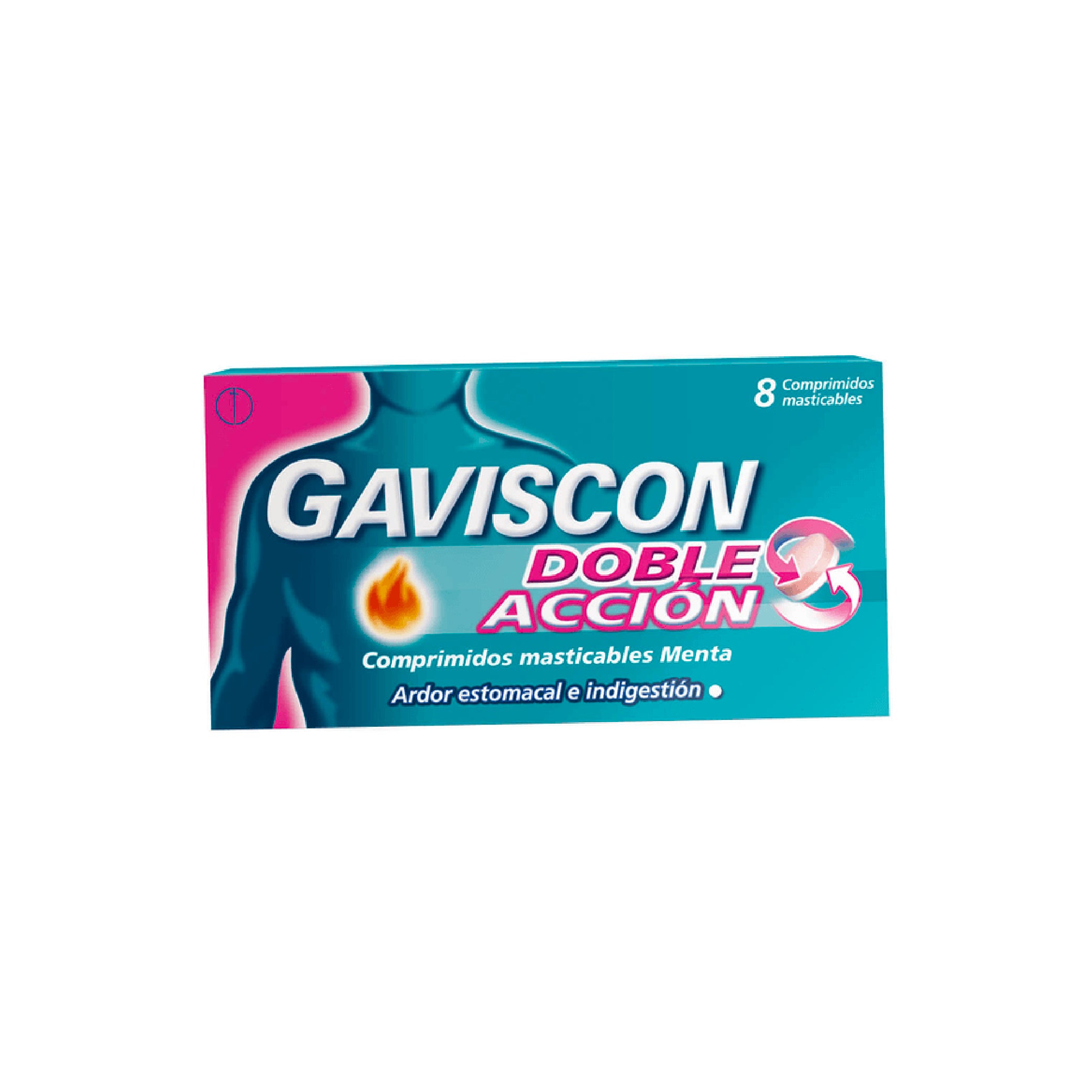 GAVISCON DOBLE ACCION Mast. Comp. x 8