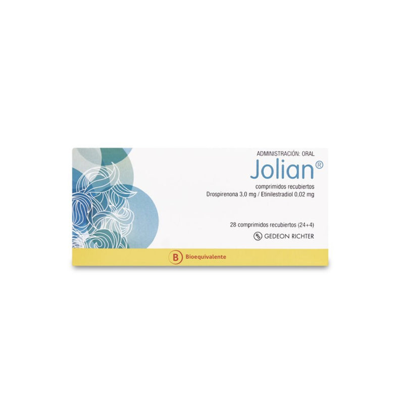 JOLIAN Caja Comp. Rec. Bioq. x 28 24 + 4