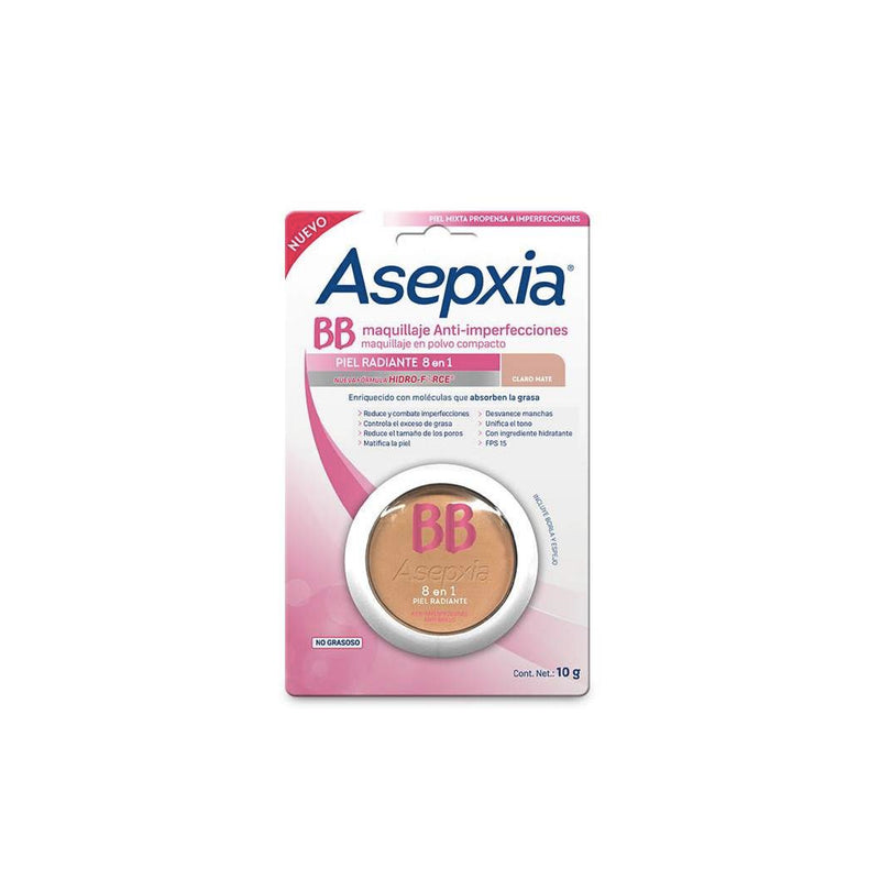 ASEPXIA PVO A/IMP CLARO MATE 10 GR