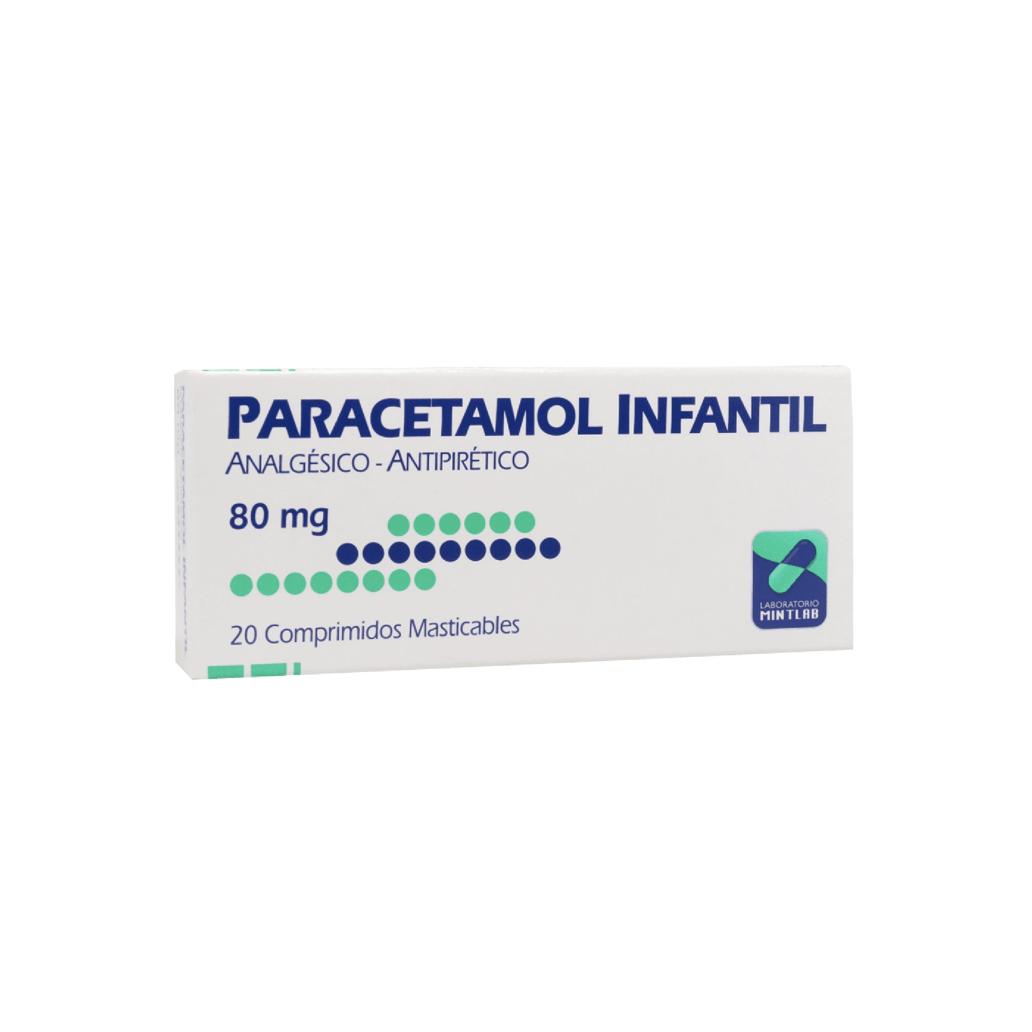 PARACETAMOL 80mg Comp. x 20