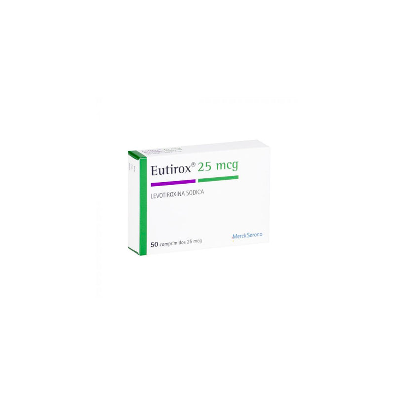 EUTIROX 25mcg Comp. x 50