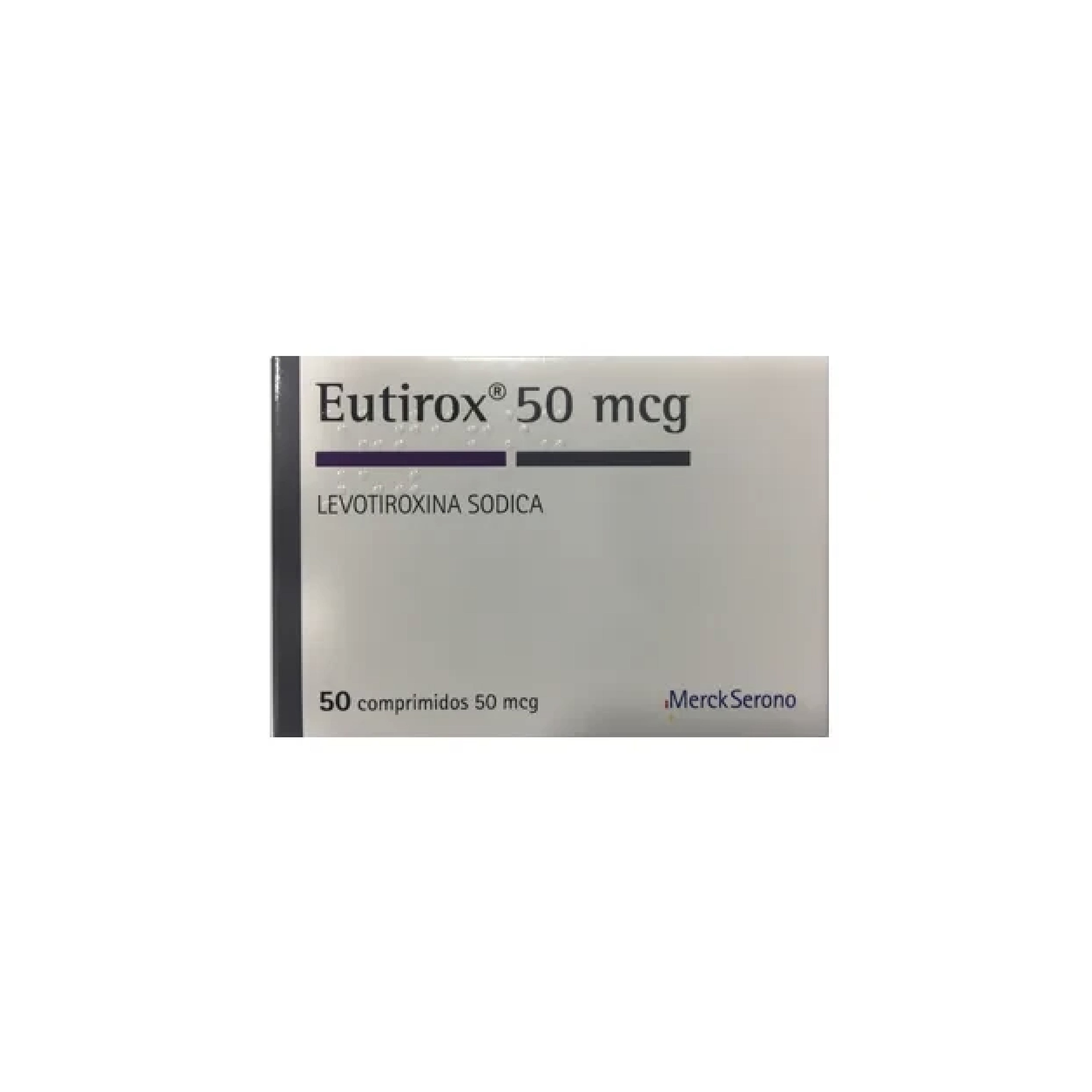 EUTIROX 50mcg Comp. x 50