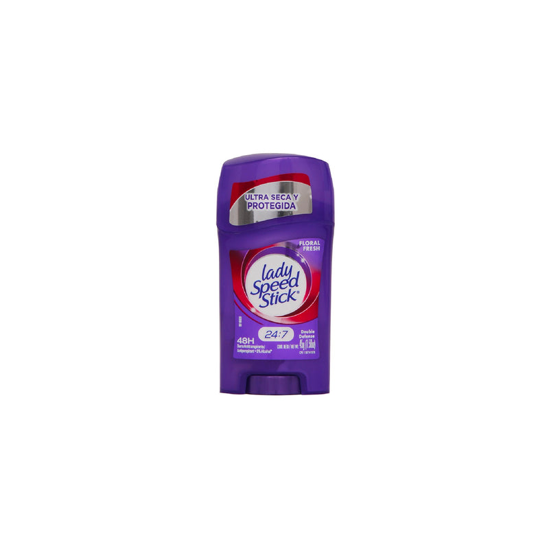 LADY SPEED STICK DESODORANTE DOUBLE DEFENSE FLORAL FRESH