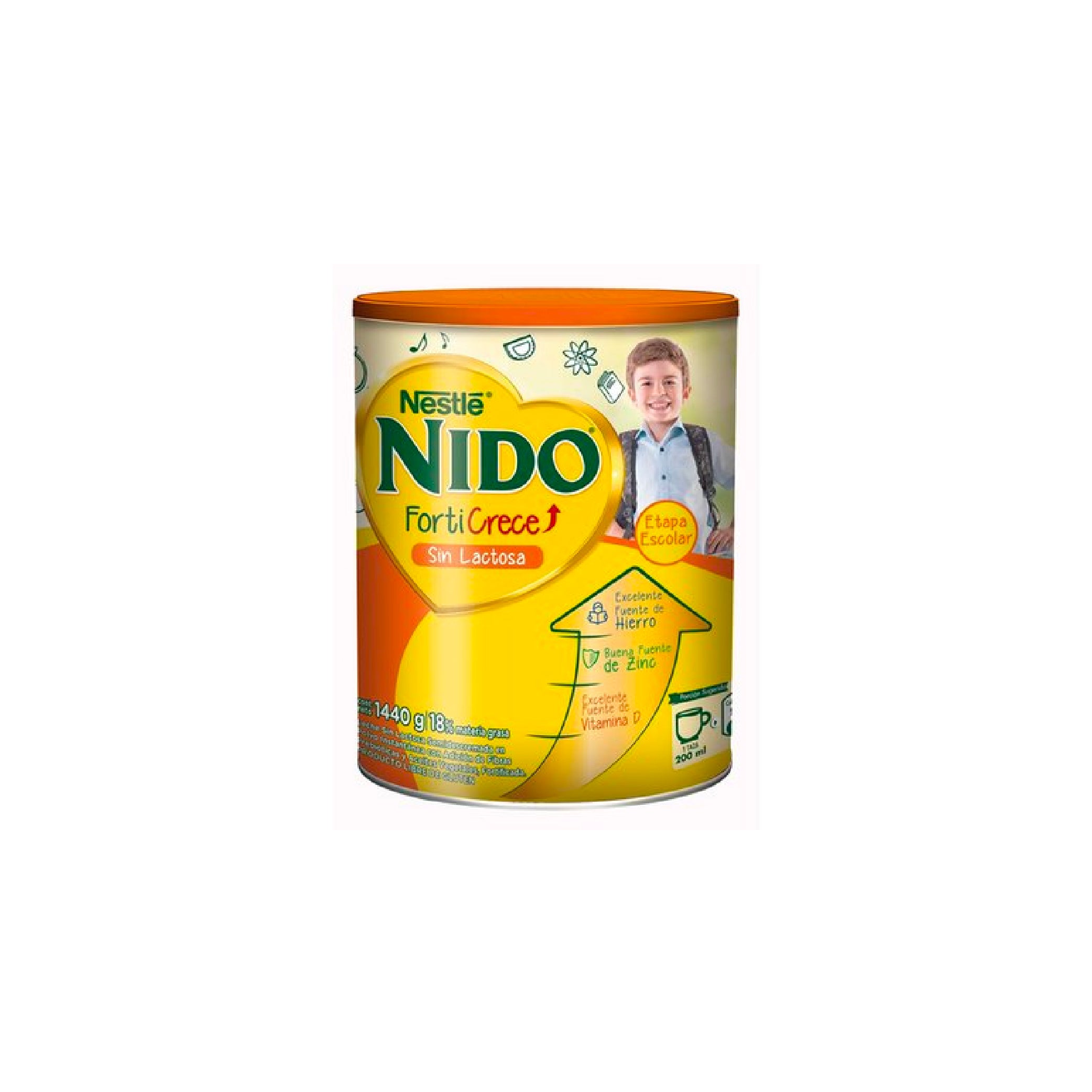 NIDO FORTICRECE S/LACTOSA 1440G