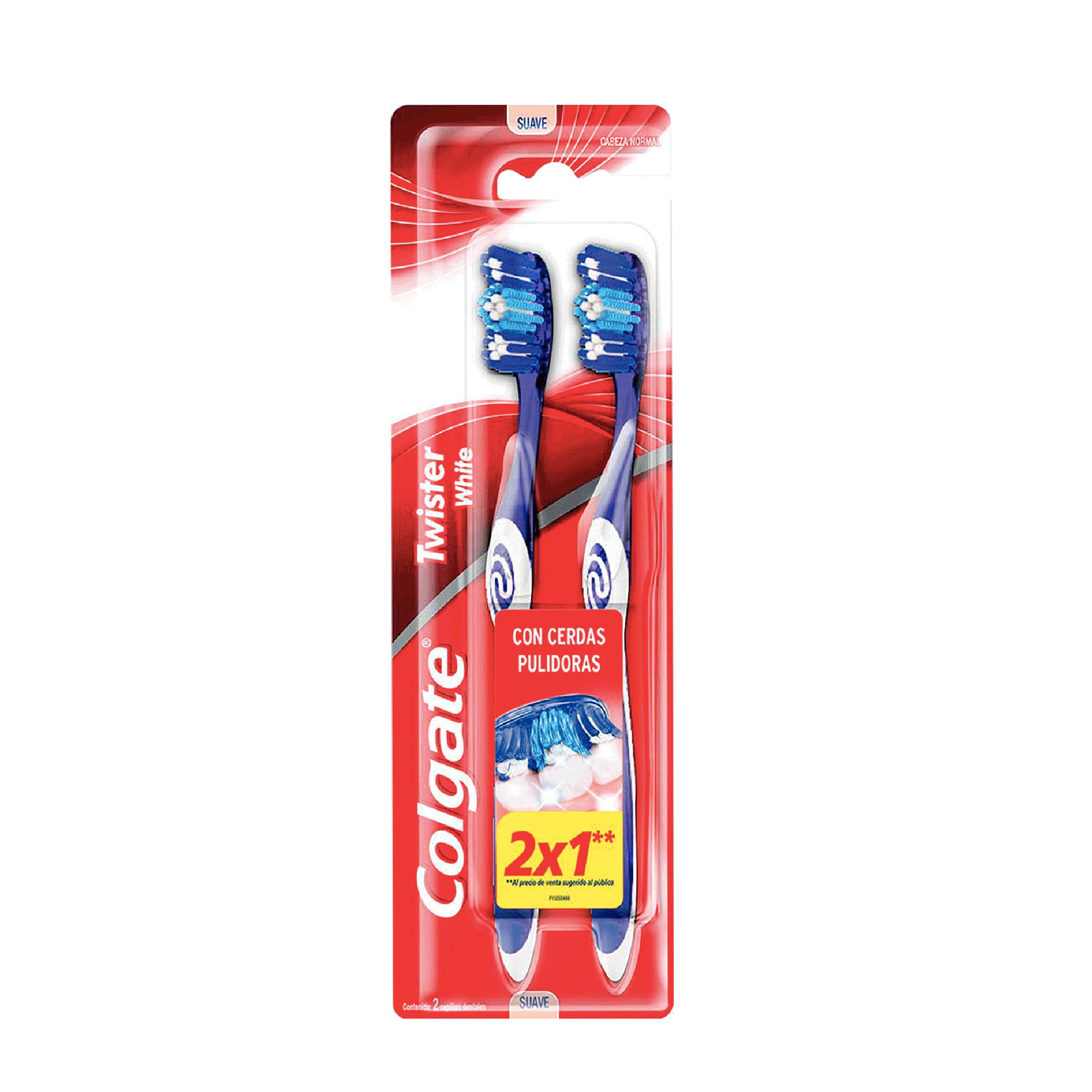 COLGATE CEPILLO TWIST 2X1 SUAVE