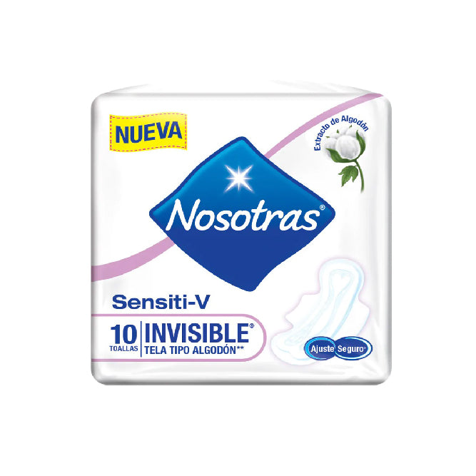 NOSOTRAS TOALLA ULTRA INVISIBLE SENS X8