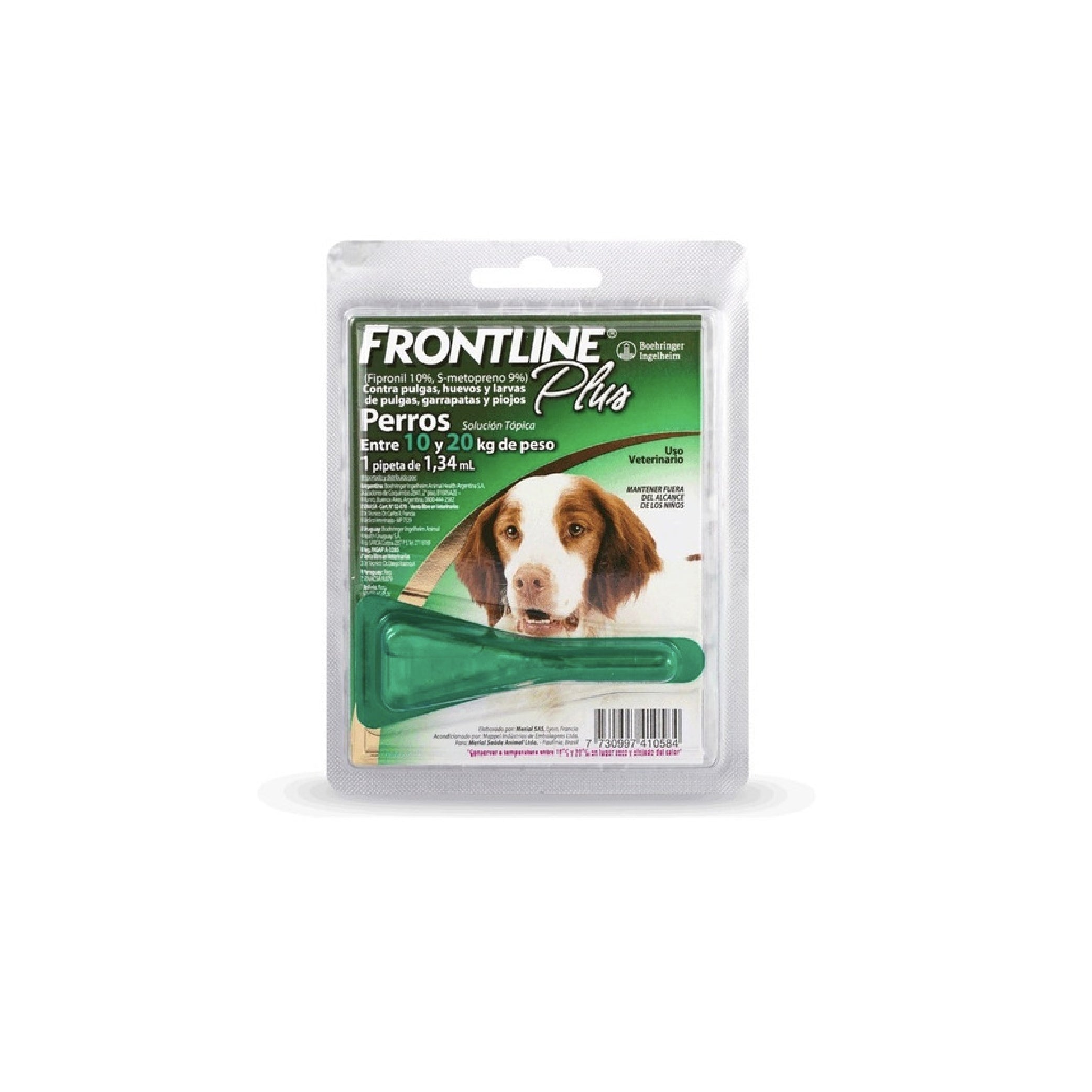 FRONTLINE PLUS PERRO 10-20KG