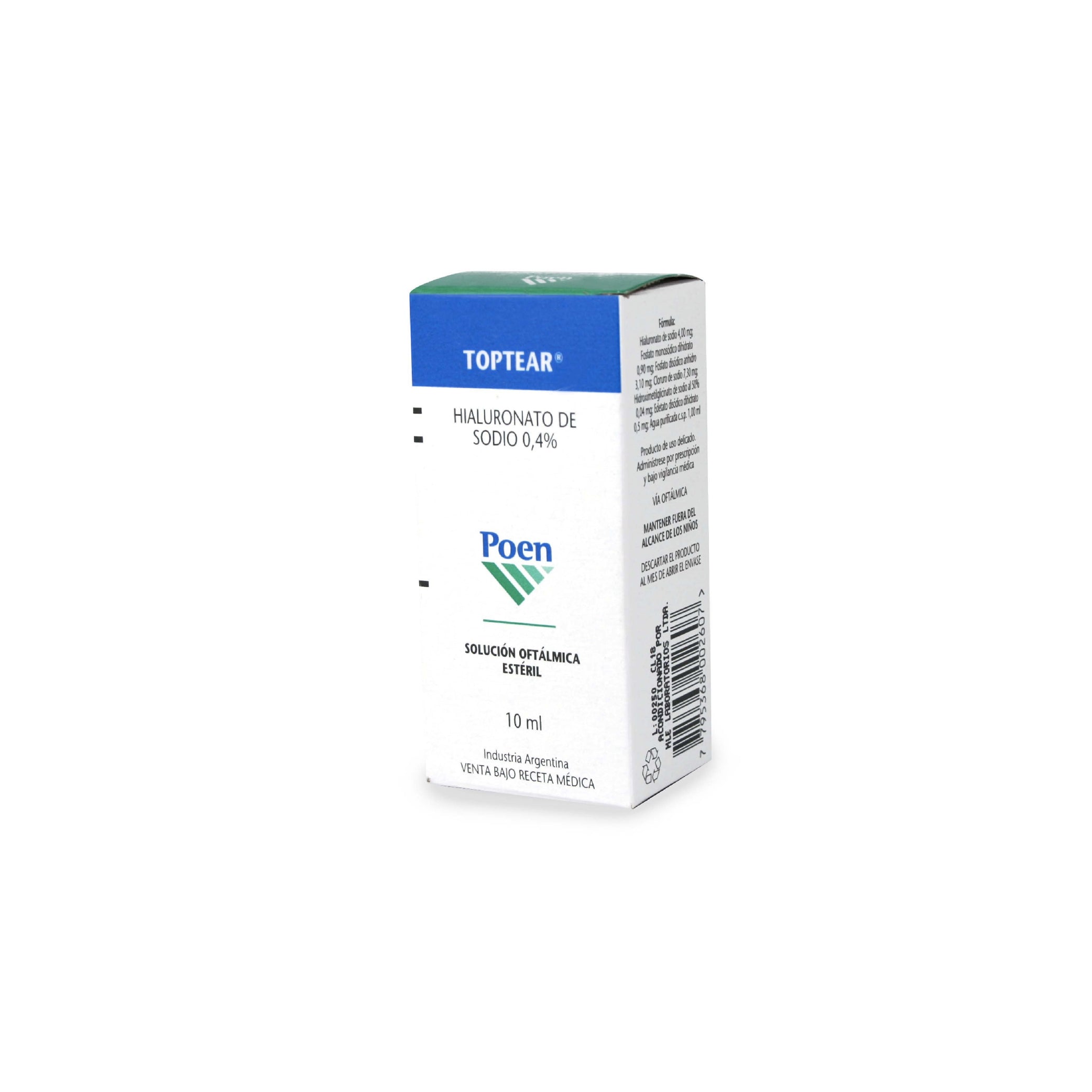 TOPTEAR Oft. Sol. x 10ml