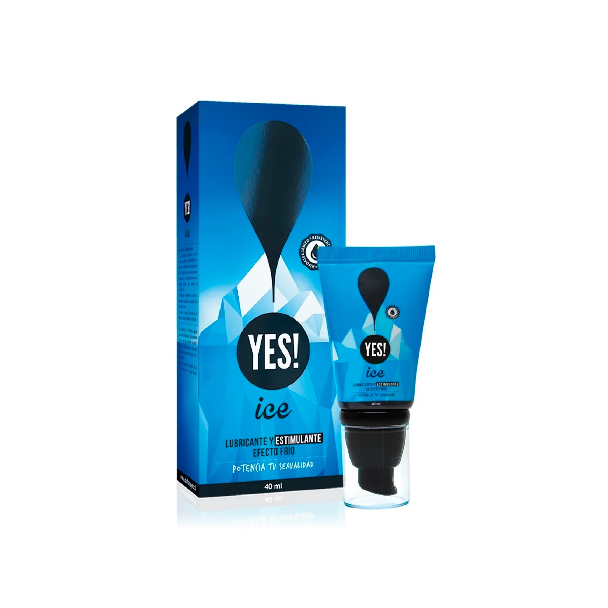 YES GEL ICE Lubricante x 40ml