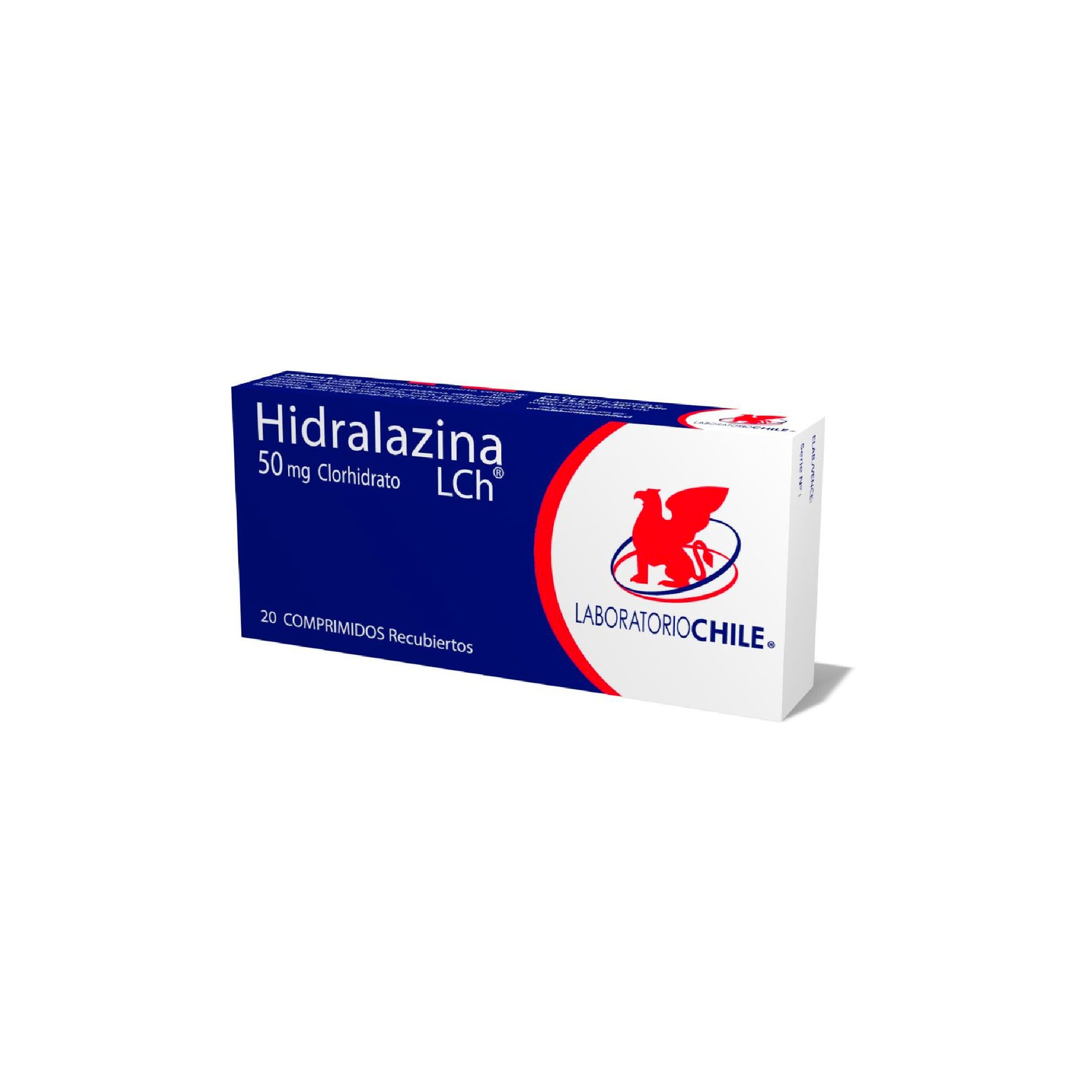 HIDRALAZINA CLORHIDRATO 50mg Comp. x 20