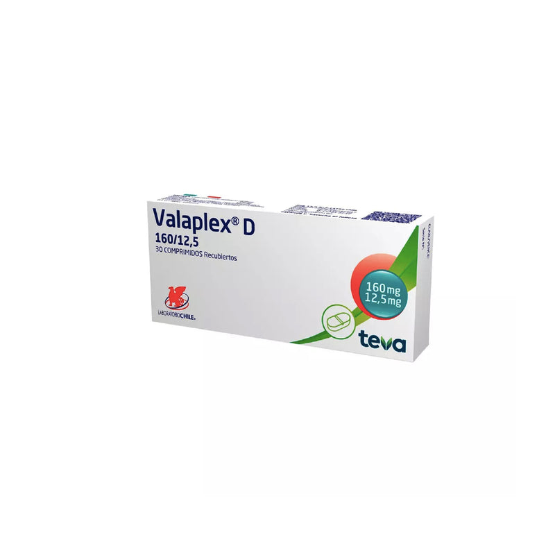 VALAPLEX D 160 /12.5mg Comp. Rec. x 30