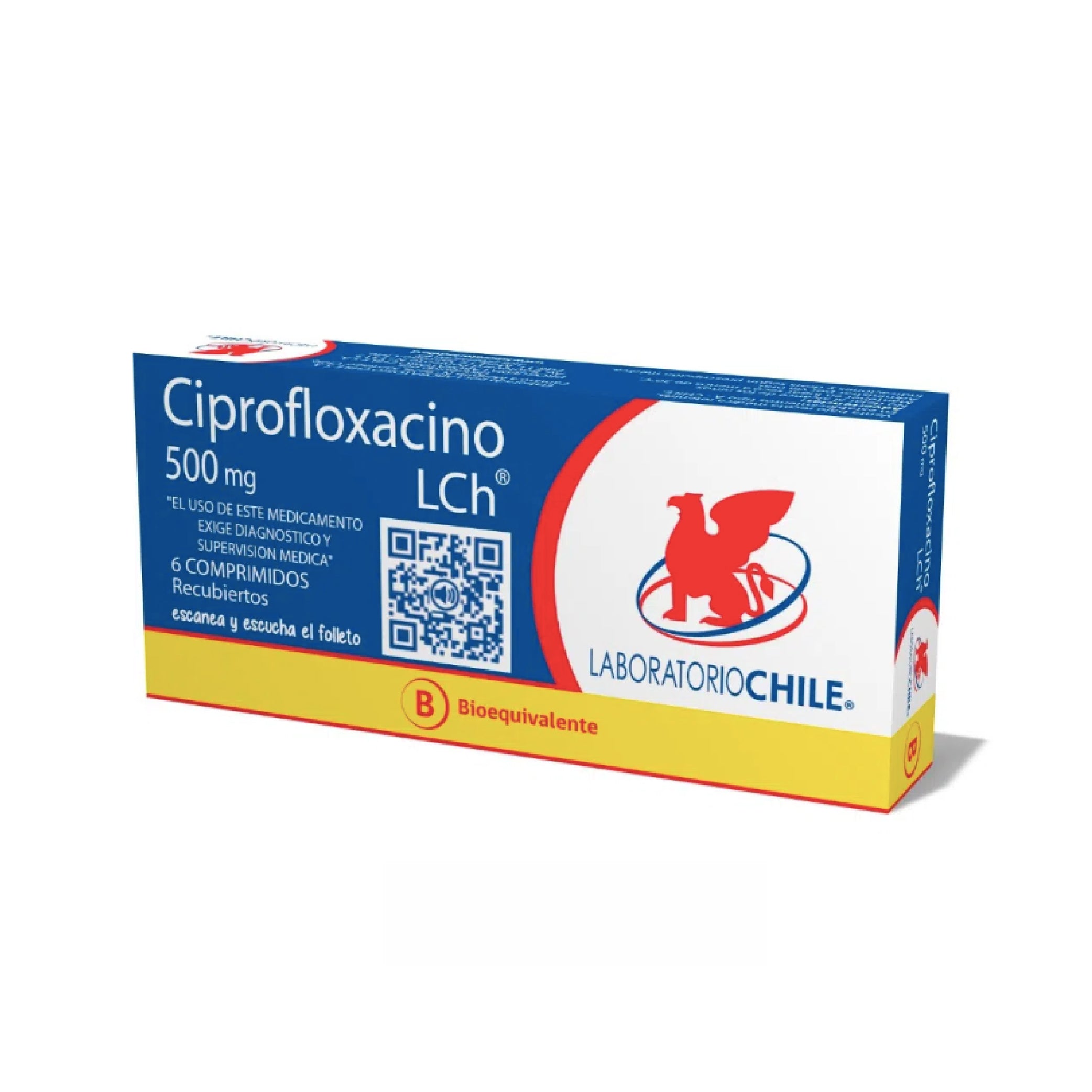 CIPROFLOXACINO 500 mg Comp. X 6