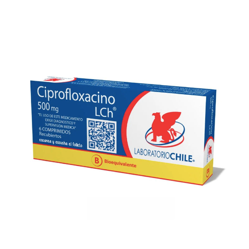 CIPROFLOXACINO 500 mg Comp. X 6