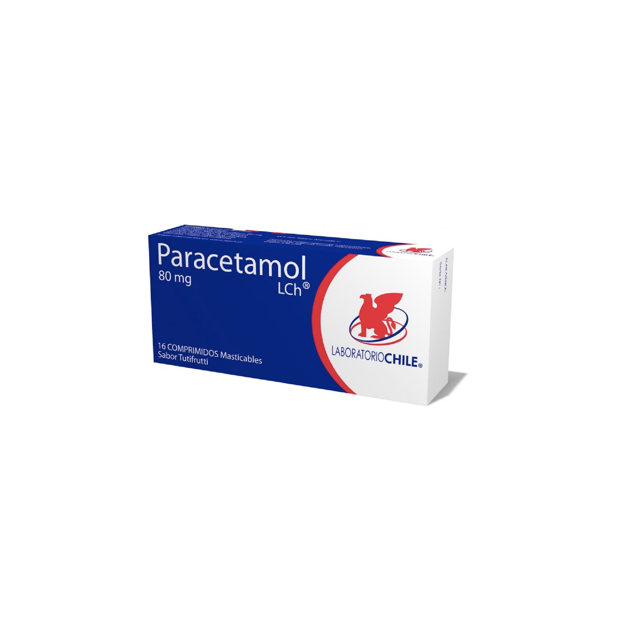 PARACETAMOL 80mg Comp. x 16