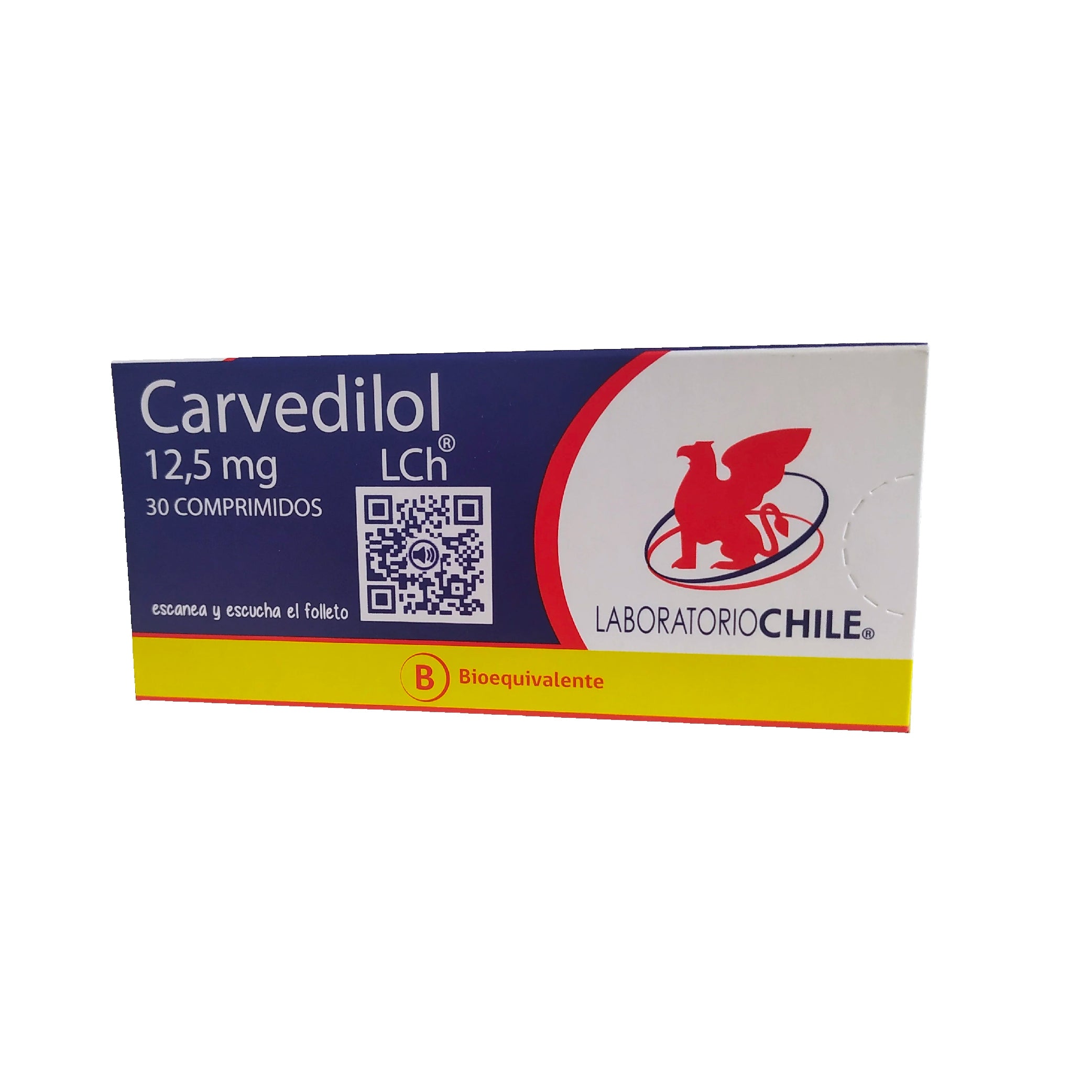 CARVEDILOL 12,5 mg comp. x 30