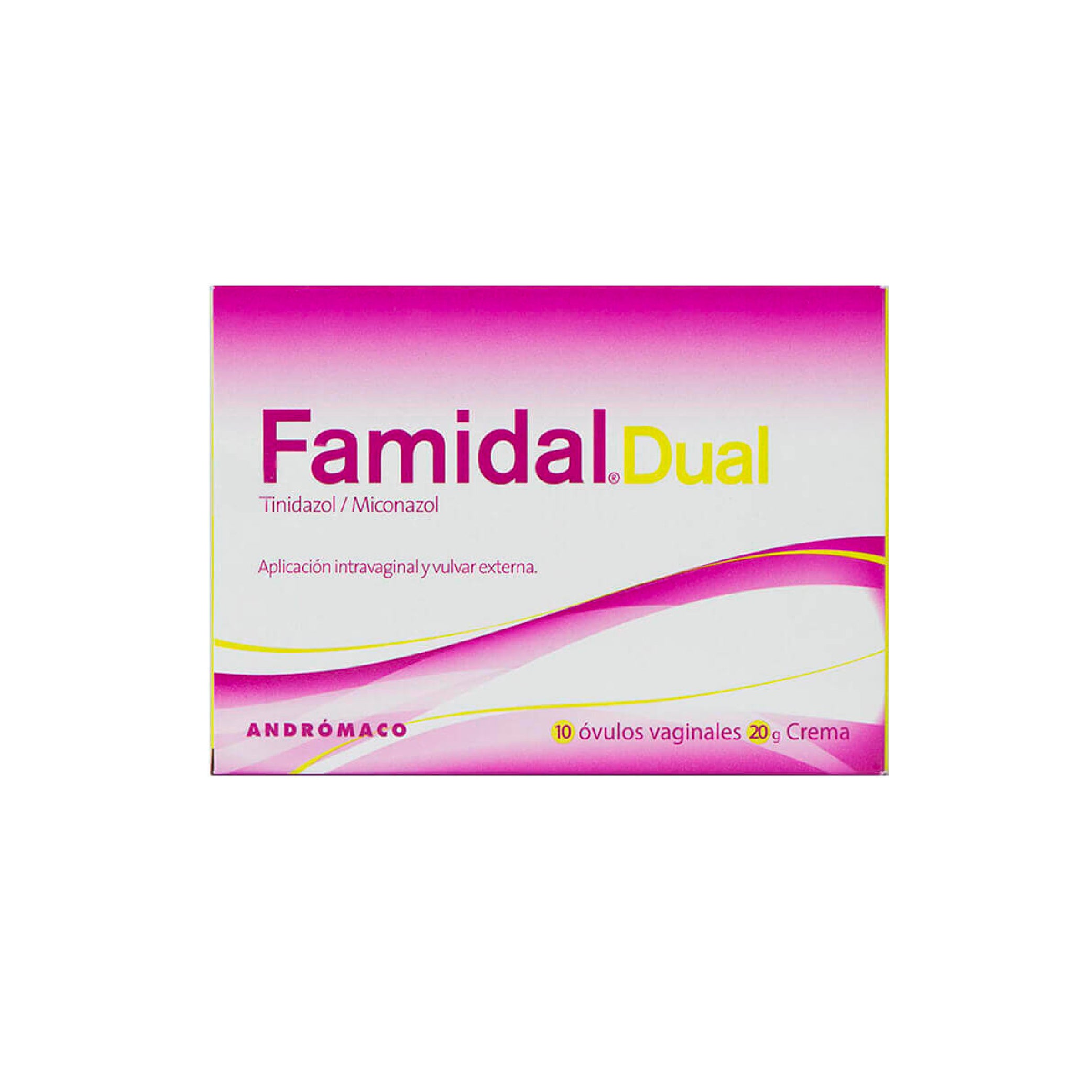 FAMIDAL DUAL Vag. Ov. x 10 + Crema x 20g