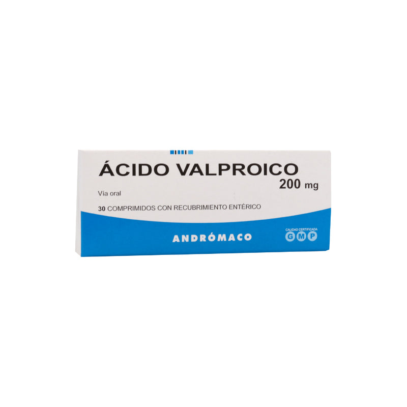 ACIDO VALPROICO ANDROMACO 200mg Comp. x 30