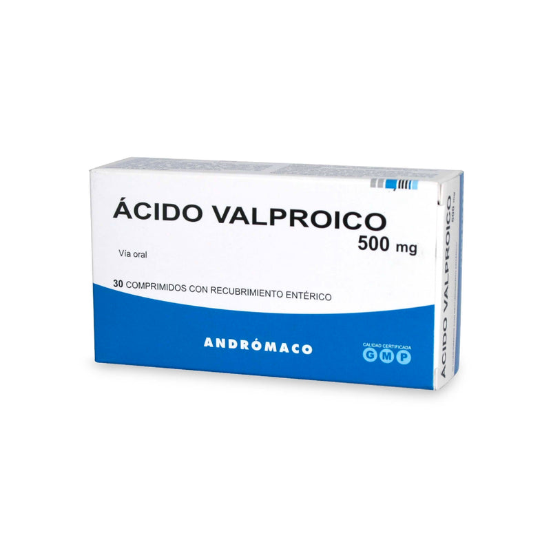 ACIDO VALPROICO ANDROMACO 500mg Comp. x 30