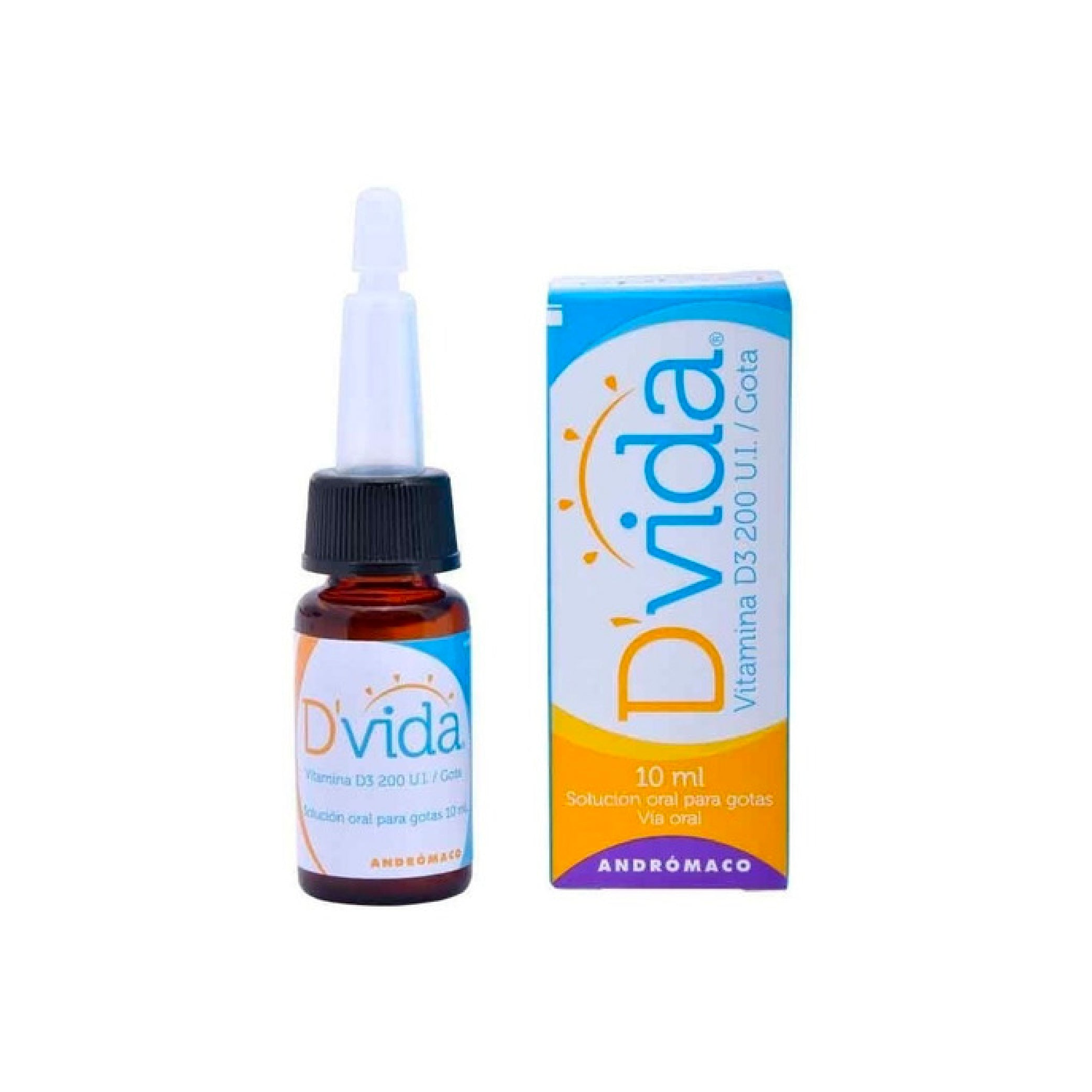 DVIDA 200UI /gota Gotas x 10ml