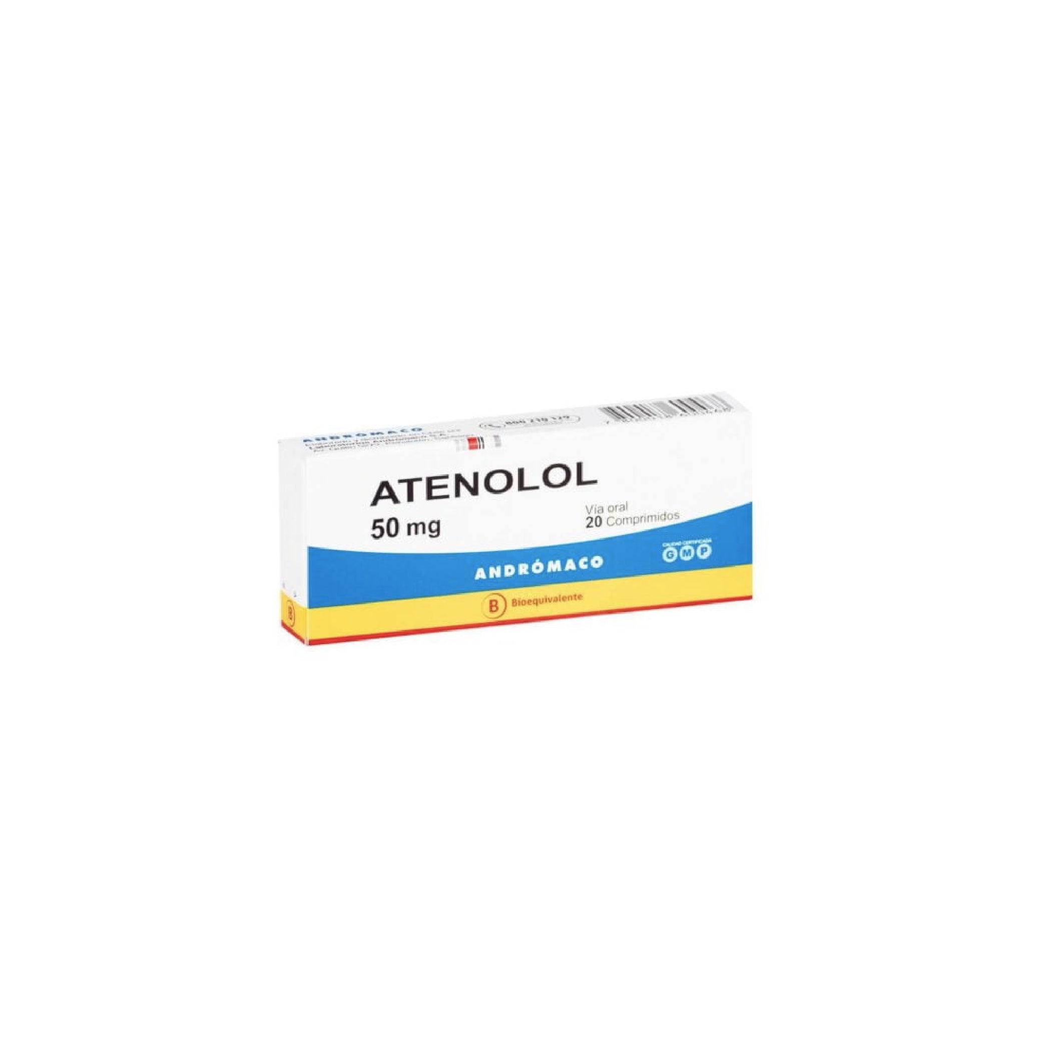 ATENOLOL ANDROMACO 50mg Caps. x 20