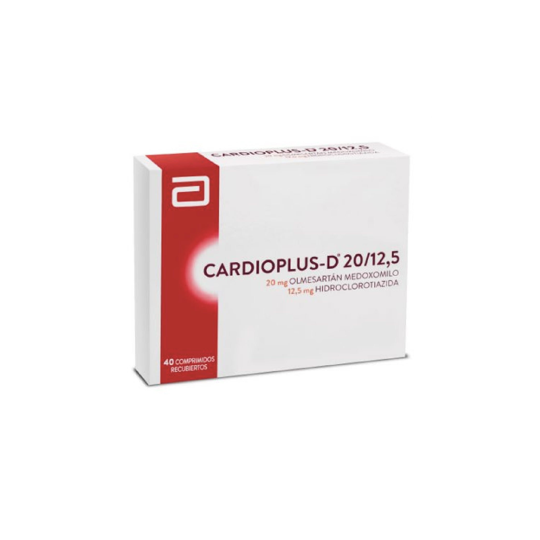 CARDIOPLUS D 20mg /12.5mg Comp. Rec. x 40