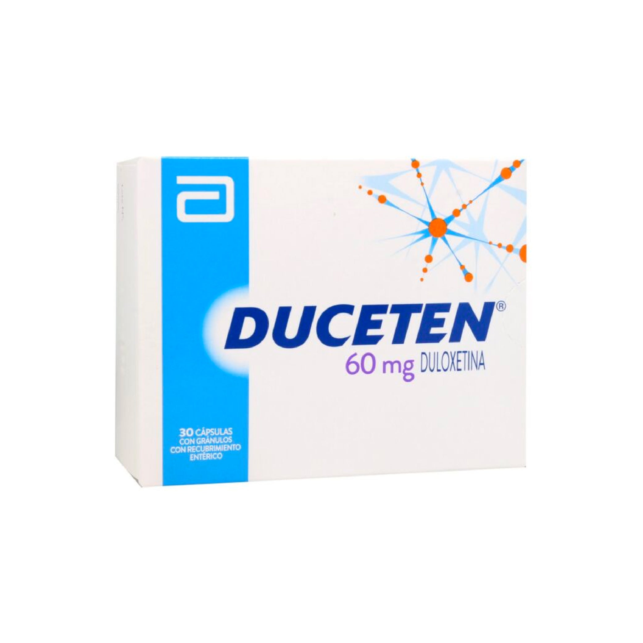 DUCETEN CAPSULAS 60mg Caps. x 30