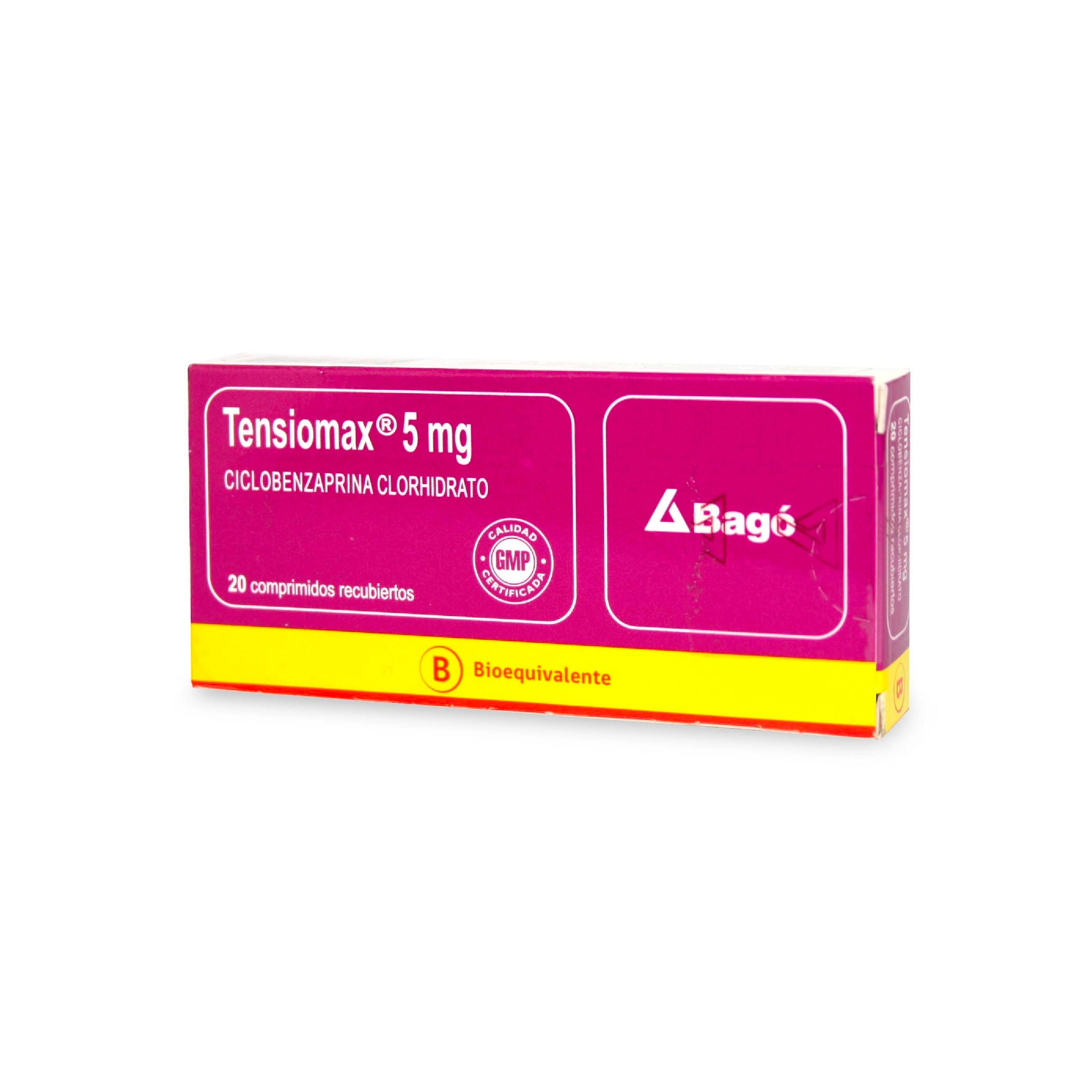 TENSIOMAX 5mg Comp. Rec. x 20