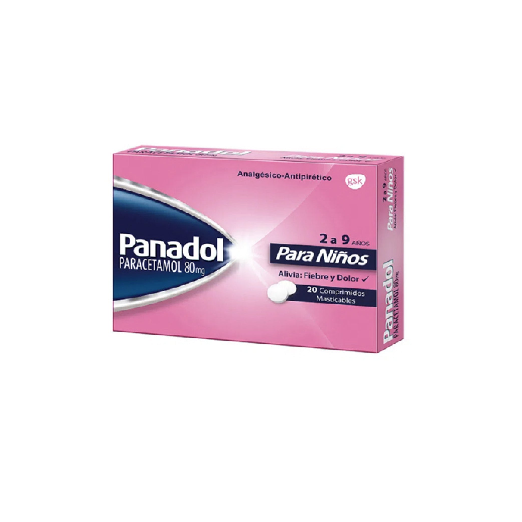PANADOL PEDIA. 80mg Comp. X 20