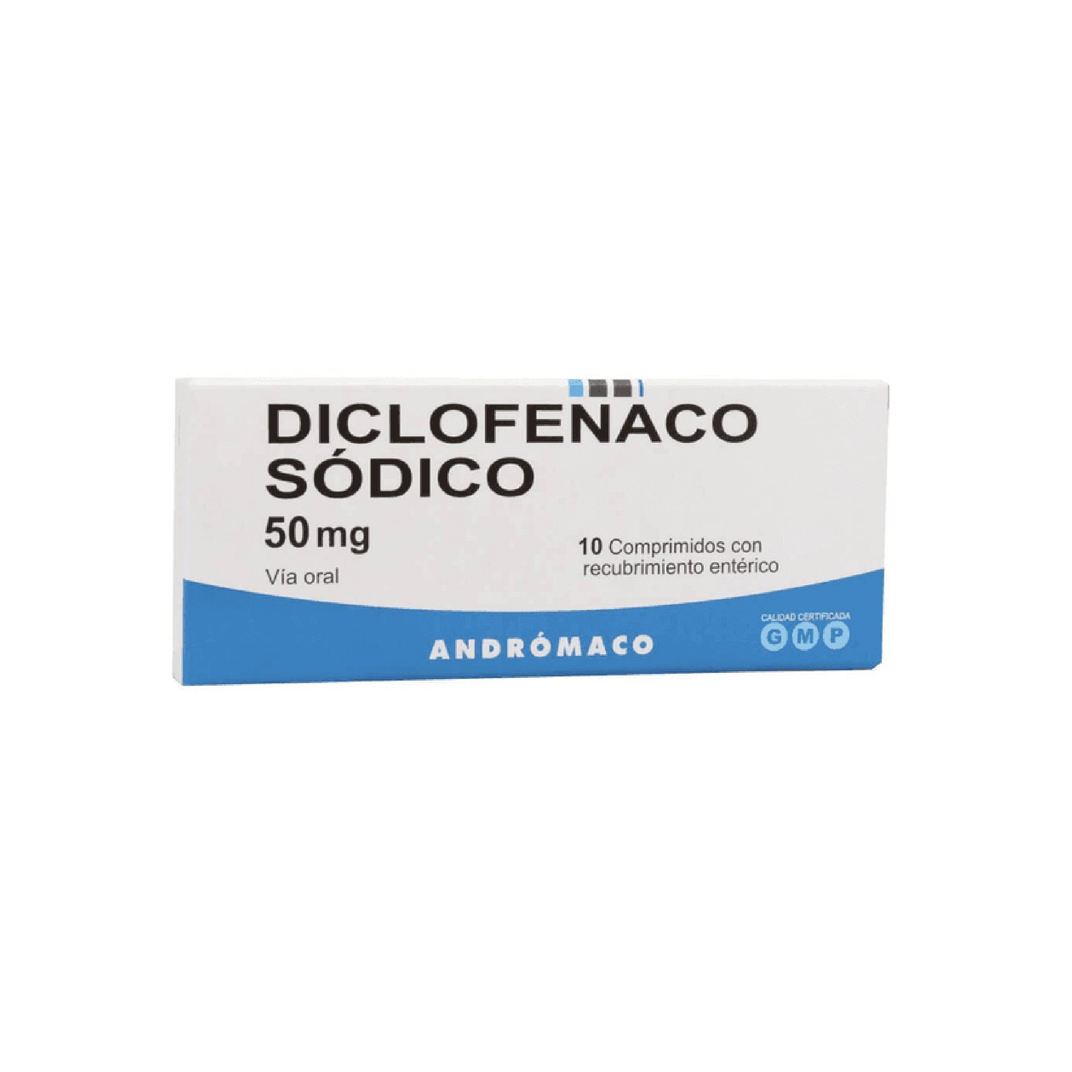 DICLOFENACO ANDROMACO 50mg Comp. Rec. x 10