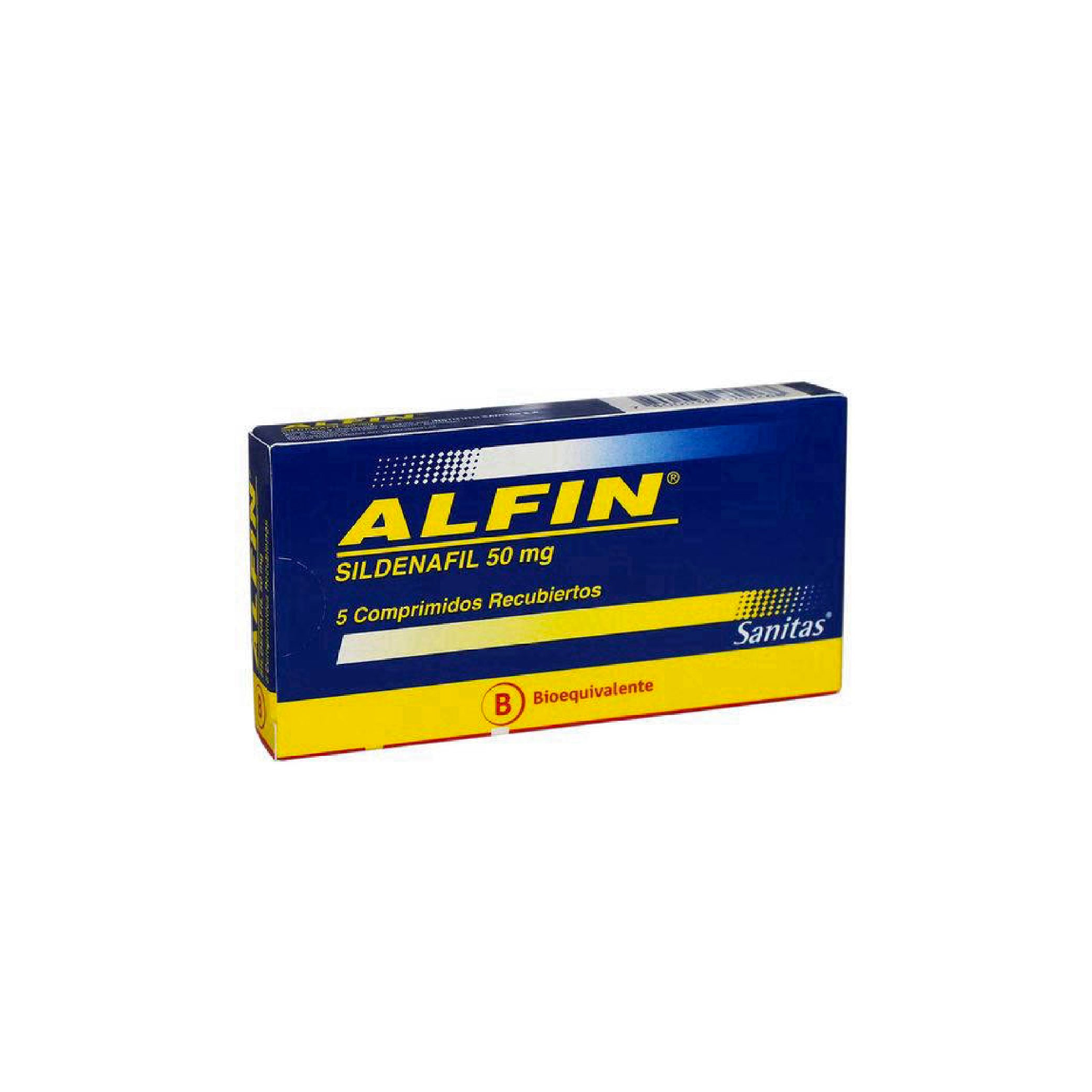 ALFIN 50mg Comp. Rec. x 5