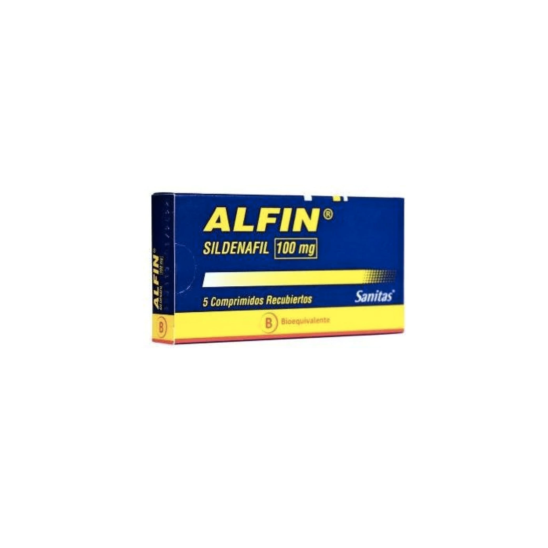 ALFIN 100mg Comp. Rec. x 5